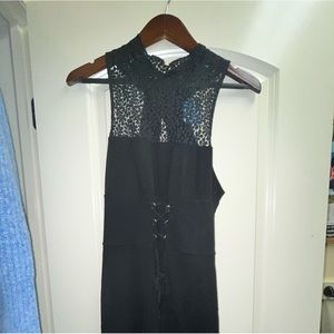 Free people black dress w tags
